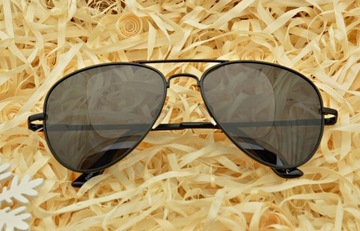 PILOTKI Okulary Przeciwsłoneczne POLARYZACJA flex