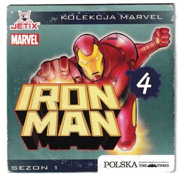 Iron Man - sezon 1 płyta 4 Kolekcja Marvel
