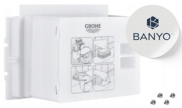 Смотровая коробка Grohe для маленьких кнопок смыва 82 см/100 см