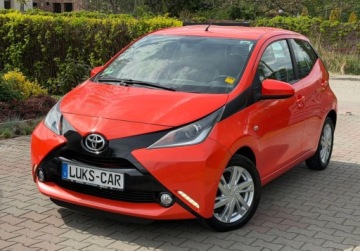 Toyota Aygo II 2015 Toyota Aygo 1,0 72KM Kamera LED Tempomat Klima Bezwypadkowy Dla wymagajacy, zdjęcie 12