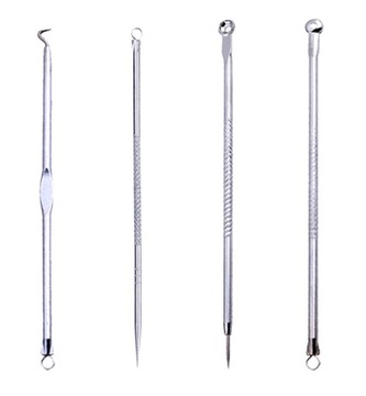 Аппарат для удаления черных точек и выдавливания прыщей - КОМПЛЕКТ