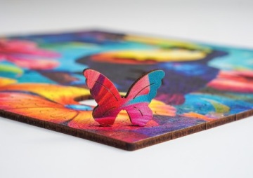 Пазл деревянный 25 х 25 см ТУКАН 155 деталей Пазл деревянный