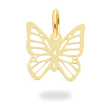 Złota zawieszka motyl motylek PR. 585 na łańcuszek