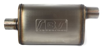 TŁUMIK ŚRODKOWY 2,25' 57mm CENTER OFFSET SPORTOWY PRZELOTOWY RBS Technology