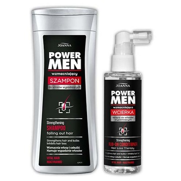 Zestaw Power Men szampon plus wcierka do włosów