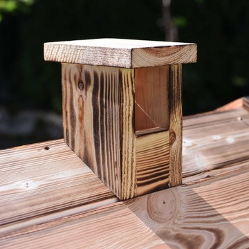 ДОМАШНЯЯ КОПТНИЦА ДЕРЕВЯННАЯ САДОВАЯ 120СМ ОГОНЬ 30x30x35
