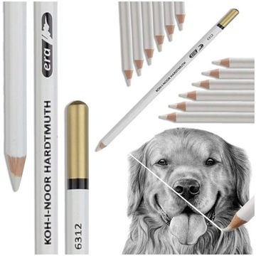 GUMKA PRECYZYJNA W OŁÓWKU ERA KOH-I-NOOR DO MAZANIA ŚCIERANIA GUMOWANIA