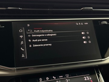 Audi Q7 II SQ7 Facelifting 4.0 TFSI 507KM 2022 Audi SQ7 7os. Quattro Tiptronic / 1 właściciel / S, zdjęcie 33