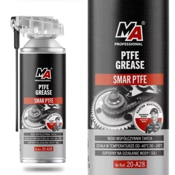 Smar PTFE 400 ML | MA PROFESSIONAL | ZMNIEJSZA TARCIE \ WODOODPORNY