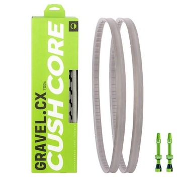Zestaw wkładek CushCore Gravel/CX z zaworami 2szt