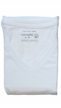 Футболка CORNETTE аутентичная 201 NEW белая 4XL