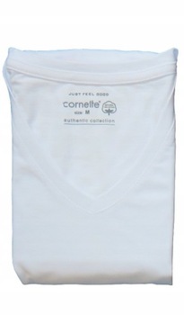 Футболка CORNETTE аутентичная 201 NEW белая L