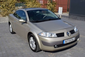 Renault Megane II Cabrio 2.0 i 16V 135KM 2005 Renault Megane 2.0 Benzyna, Kabriolet, Doinwestowany, Bez wkladu, Rok Gwar, zdjęcie 32