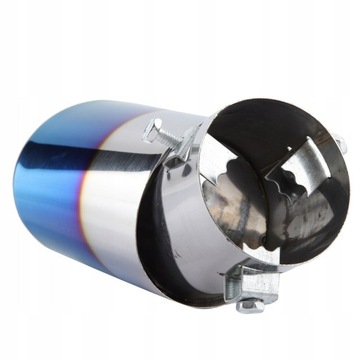 НАКОНЕЧНИК ГЛУШИТЕЛЯ СИНИЙ ХРОМ