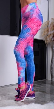 АНТИЦЕЛЛЮЛИТНЫЕ ЛЕГГИНСЫ MIRACLE NEON PUSH UP ДЛИННЫЕ ЛЕГГИНСЫ LIFT THE BUTT 407