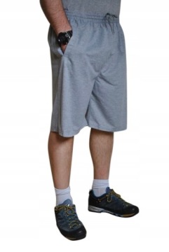 SPODENKI 3/4 pas 130cm roz. 5XL SZARY