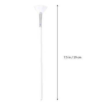 Кисти для лица Веерная форма Маска для макияжа 3 шт.