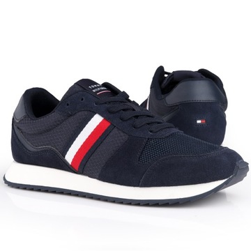 Buty Tommy Hilfiger RUNNER EVO MIX DESERT SKY