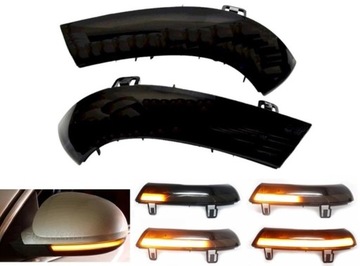 Kierunki LED Dynamik W Lusterko Do VW 6 Plus Passat B5.5 3BG B6 3C Sharan