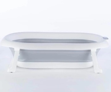 СКЛАДНАЯ СИЛИКОНОВАЯ БОЯ С ЖК-ТЕРМОМЕТРОМ + ПОДУШКА НА ПОДГОЛОВНИК ВАННА