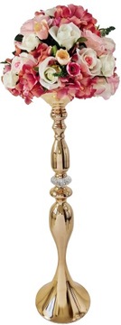 ПОДСТАВКА ДЛЯ ЦВЕТОВ ПОДСТАВКА ДЛЯ ЦВЕТОВ ПОДСТАВКА ДЛЯ ЦВЕТОВ 66 см ЗОЛОТО