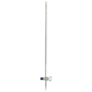 Biureta prosta 10 ml kl. A z kranem szklanym