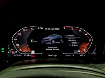 BMW X6 G06 2021 BMW X6 M50i 2021 4.4 Benzyna 523KM, zdjęcie 9