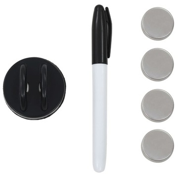 Магнитная настенная доска vidaXL, стекло, 120 x 60 см