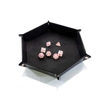 ŻĄDZA MORDU ZESTAW 7 PRZEZROCZYSTYCH KOŚCI RPG