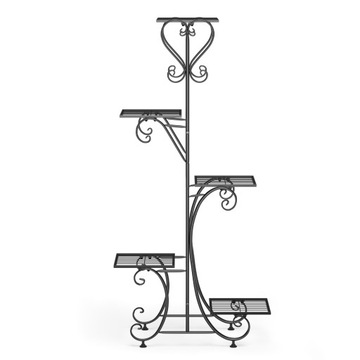 5-слойная регулируемая большая подставка для цветов на чердаке