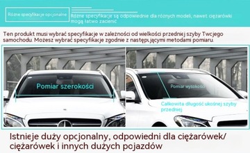 Утолщенный солнцезащитный козырек из алюминиевой фольги для больших грузовиков.