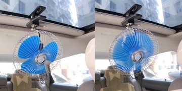 КОМПАКТНЫЙ АВТОМОБИЛЬНЫЙ ВЕНТИЛЯТОР ДЛЯ ЗАЖИГАЛКИ 12 В FROG CLIP