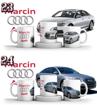 КРУЖКА ВЕНТИЛЯТОРА AUDI A3 A4 A5 A6 A7 + ИМЯ + КАРТОН