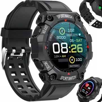 SmartWatch zegarek męski Nowoczesny smartband SKMEI PULS TĘTNO ELEGANT PRO