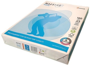 Papier ksero A3 160g MAESTRO EXTRA Premium MONDI