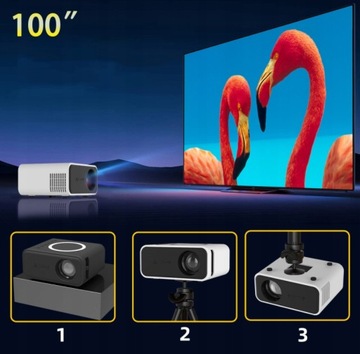 USB LED HD ПОЛНЫЙ МИНИ ПОРТАТИВНЫЙ ПРОЕКТОР