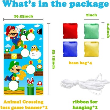 ИГРА НАВЫКОВ БРОСАТЬ СУМКИ В ЩИТ-ЦЕЛЬ