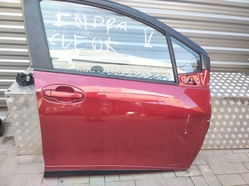 TOYOTA YARIS III DRZWI PRAWY PRZÓD SZYBA LISTWA