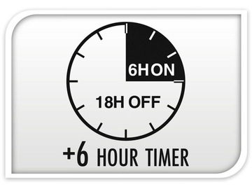 GIRLAND Светильники для патио 6 светодиодов Outdoor TIMER - 5,5 м