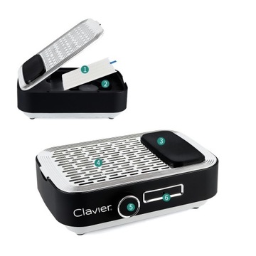 POCHŁANIACZ KASETOWY HEPA PYŁU PAZNOKCI BEZPRZEWODOWY CLAVIER 80W MOBLINY