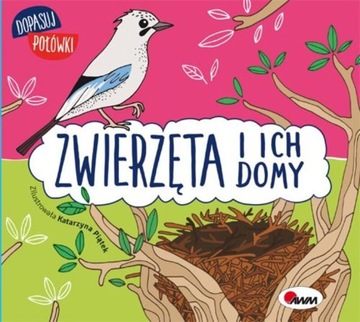 Zwierzęta I Ich Domy. Dopasuj Połówki