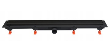 WERIT JOMO ODPŁYW LINIOWY 85 cm NISKI 65 MM CZARNY