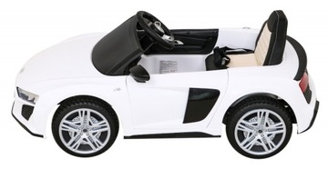 Автомобильный Audi R8 LIFT на аккумуляторе, светодиодный пульт дистанционного управления EVA MP3