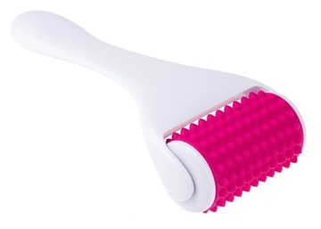 БОЛЬШОЙ СИЛИКОНОВЫЙ РОЛИКОВЫЙ МАССАЖЕР ДЛЯ ЛИЦА И ТЕЛА