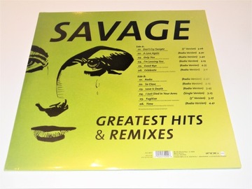 Savage - Greatest Hits & Remixes Vol. 1 LP 12'