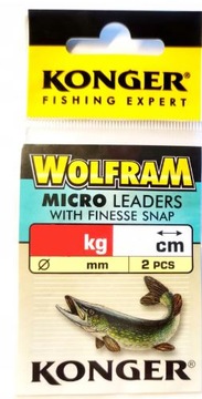 Konger przypon wolframowy Mikro 20cm/ 2,5kg