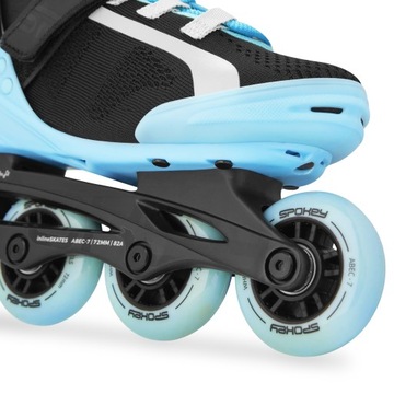 Роликовые коньки Spokey MrsFIT ABEC-7 Carbon женские, размер 39