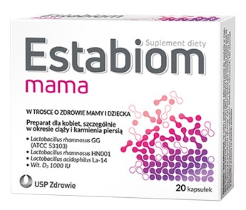 Estabiom pregna 20kapsułek PROBIOTYKI W CIĄŻY