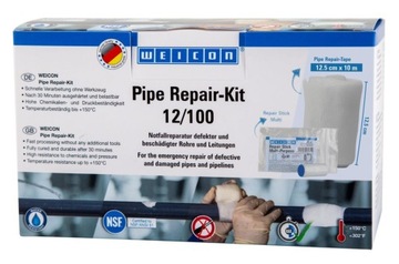 WEICON Pipe Repair-Kit 10 x 12,5 white