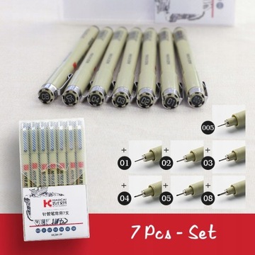 Marker pigmentowy Micron Ink Marker Pen 0,05 0,1 0,2